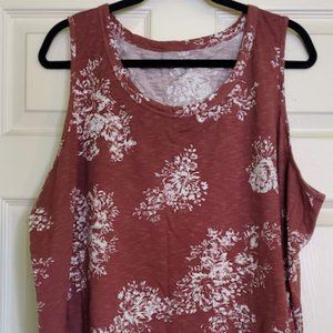 Floral Tank Top NWOT